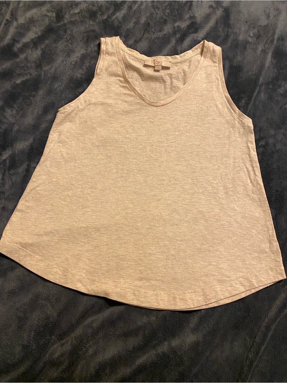 LOFT Light Beige Tank Top